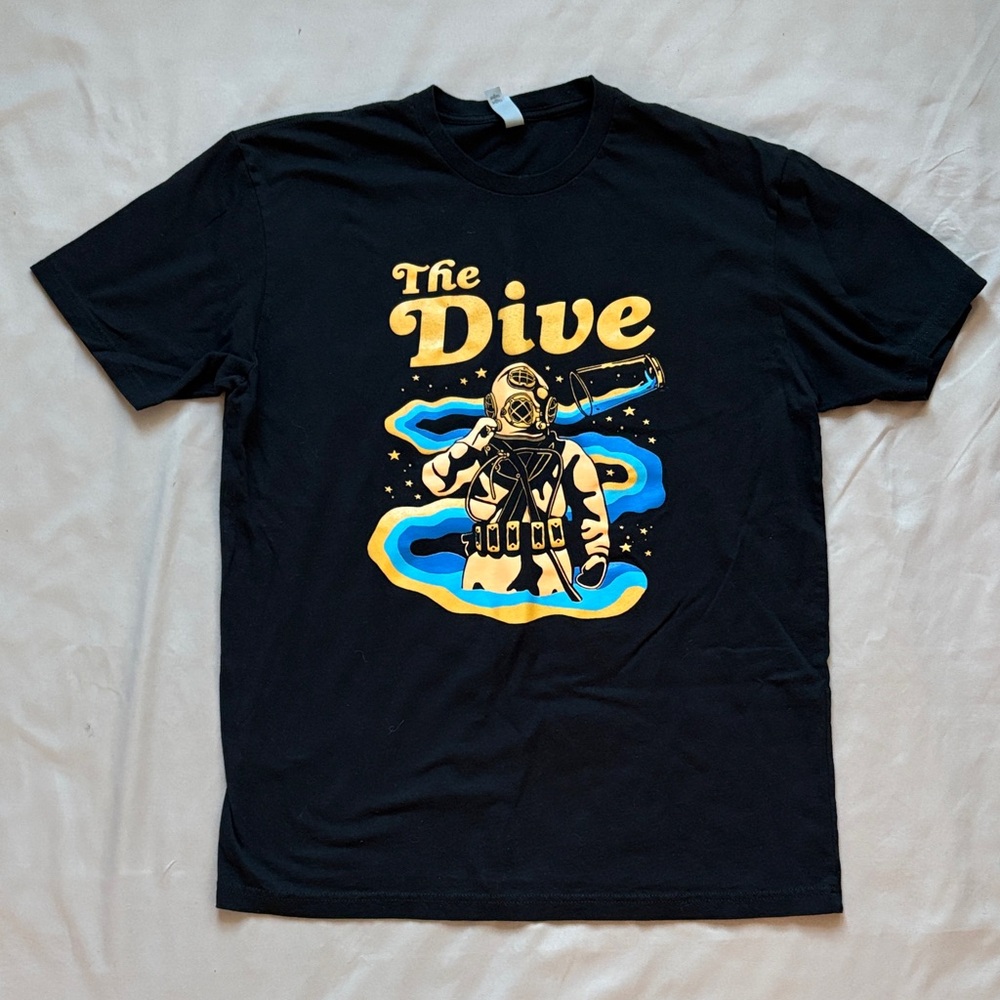 Next Level “The Dive” Graphic Tee Black Size L